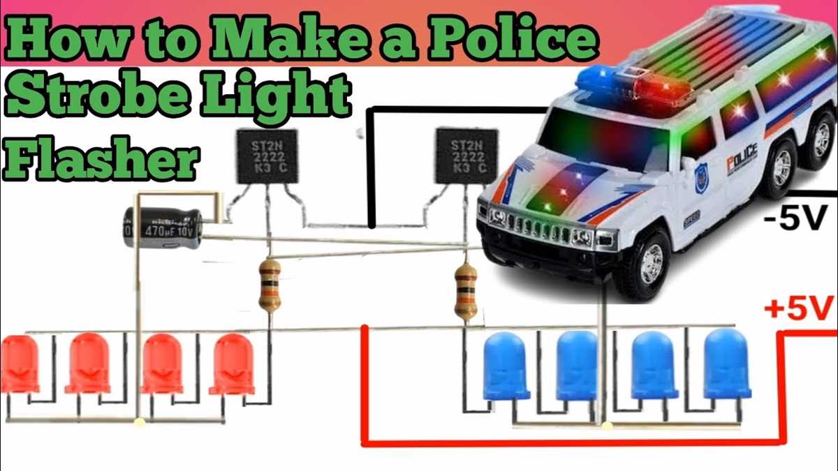 police strobe light circuit diagram