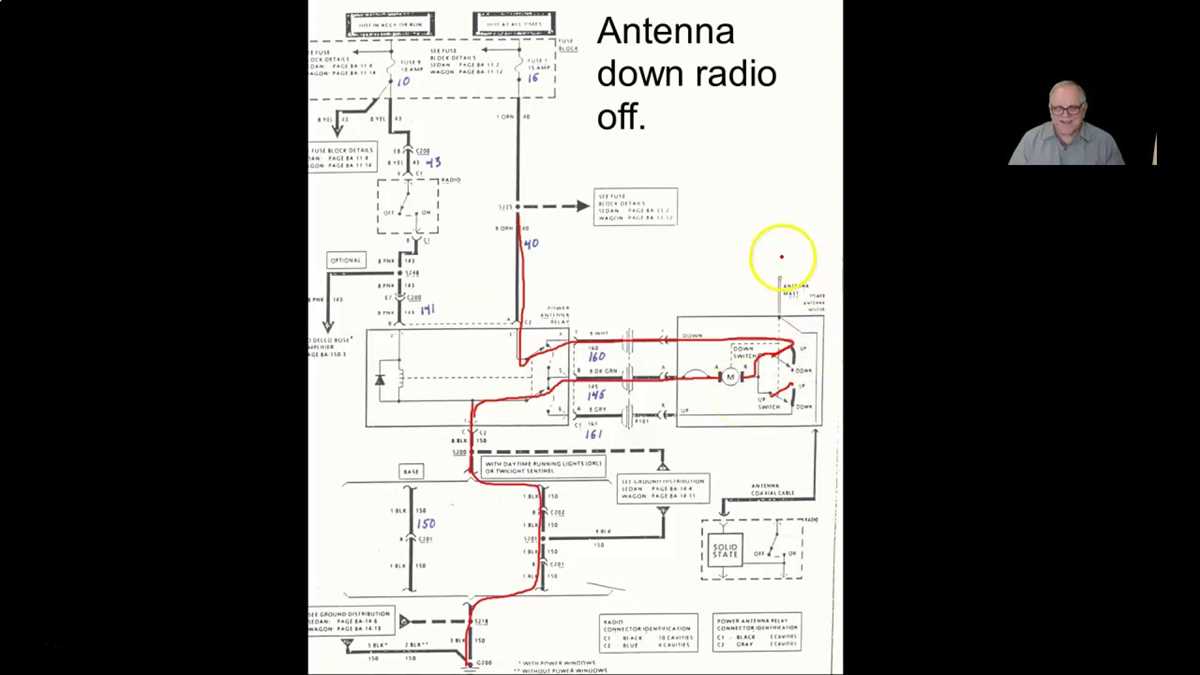 power antenna wiring diagram