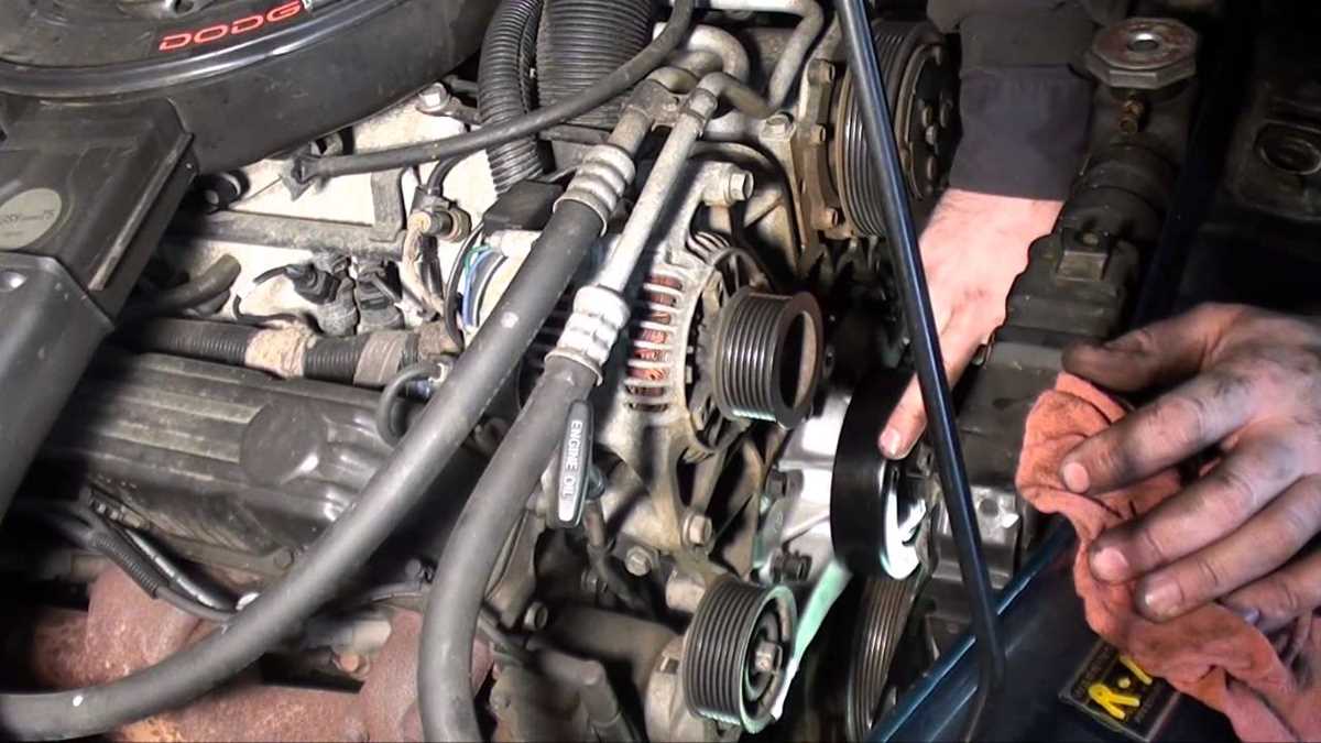schematic diagram for chrysler 5.2 v8 engine