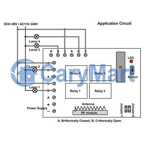 4 channel remote control circuit diagram 4 channel remote control circuit diagram