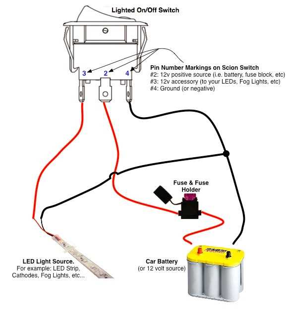 on off on momentary toggle switch wiring diagram