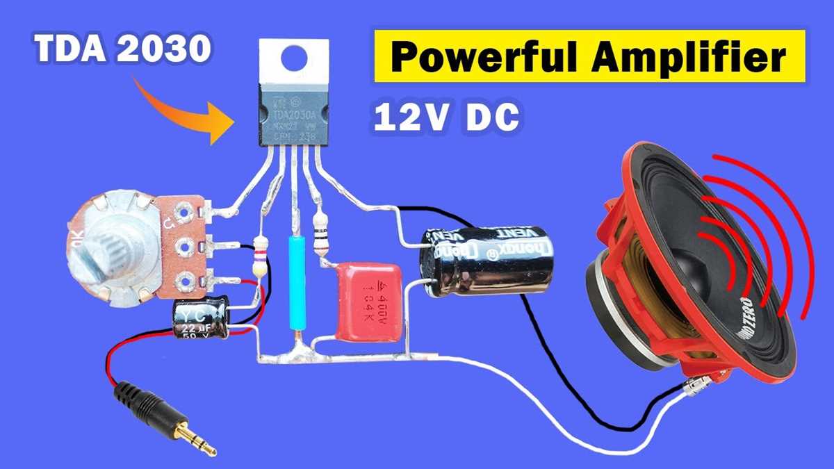 12v power amplifier circuit diagram