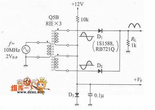 high frequency transformer circuit diagram