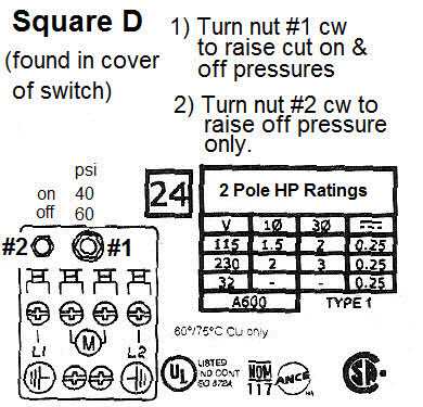 wiring diagram for pressure switch