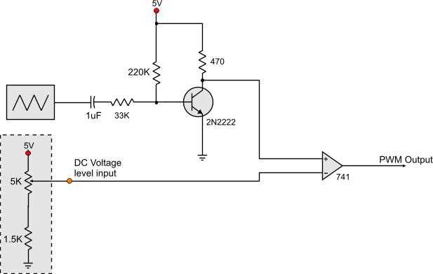 pwm for hho circuit diagram