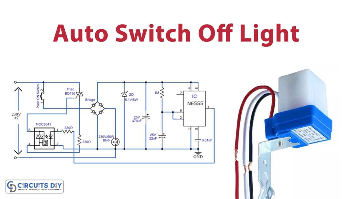 automatic on off light switch circuit diagram automatic on off light switch circuit diagram