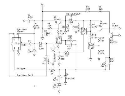 cdi circuit diagram schematics