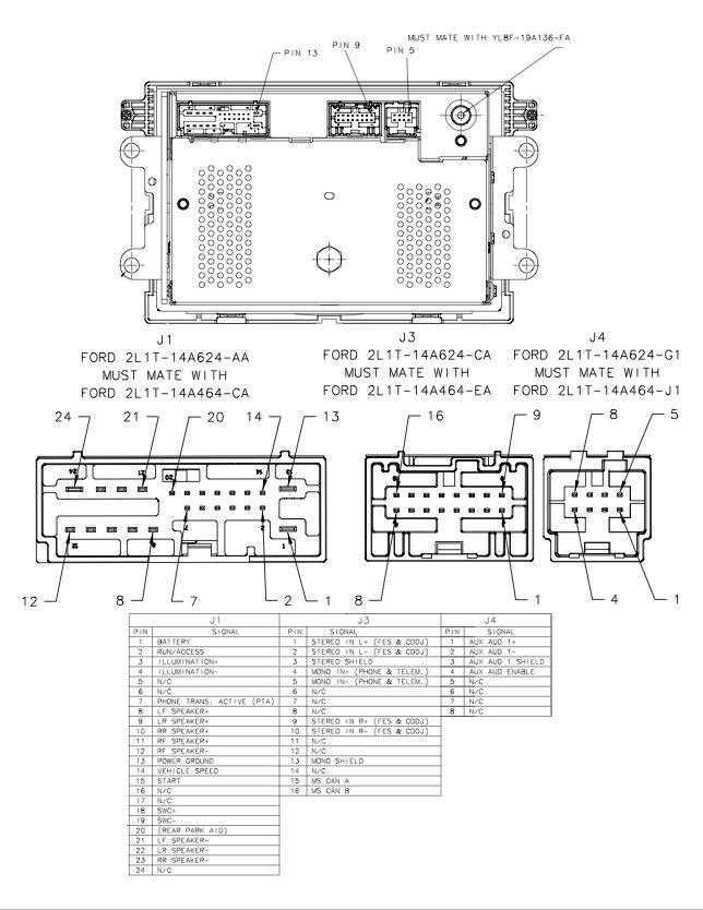 1998 mustang radio wiring diagram