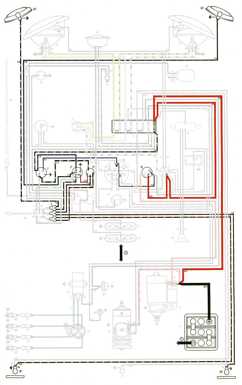 1969 vw bus wiring diagram 1969 vw bus wiring diagram