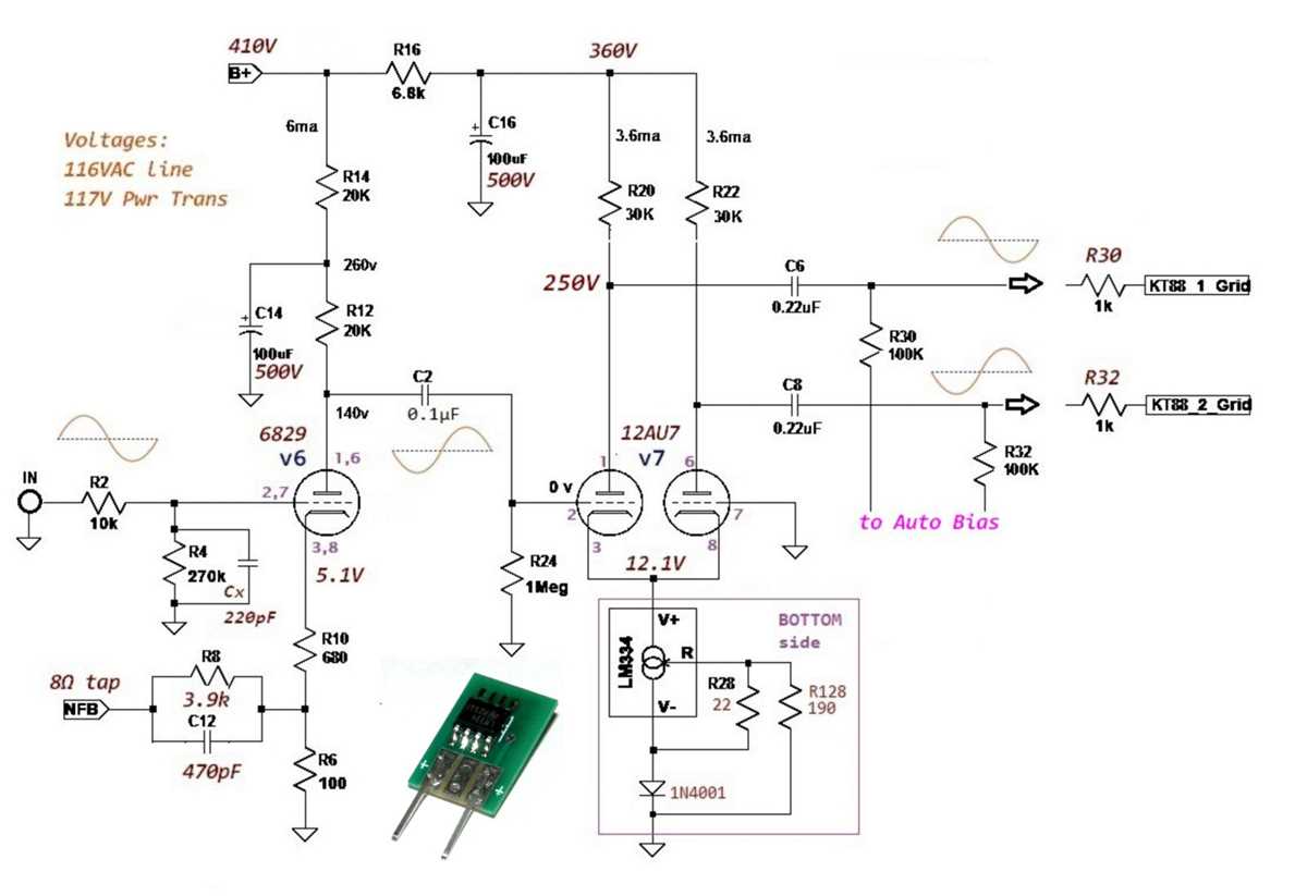 dynaco st 70 schematic diagram