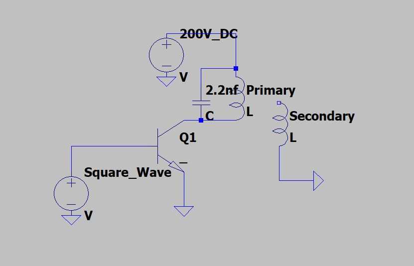 tesla coil project circuit diagram