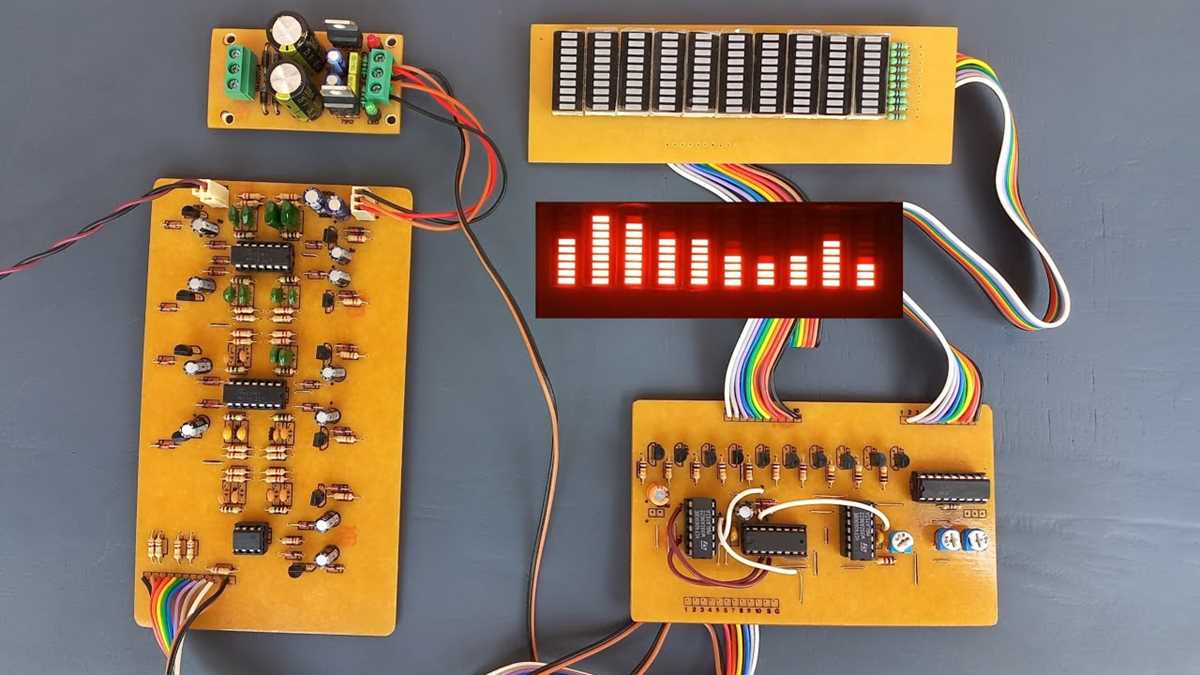 audio spectrum analyzer circuit diagram audio spectrum analyzer circuit diagram