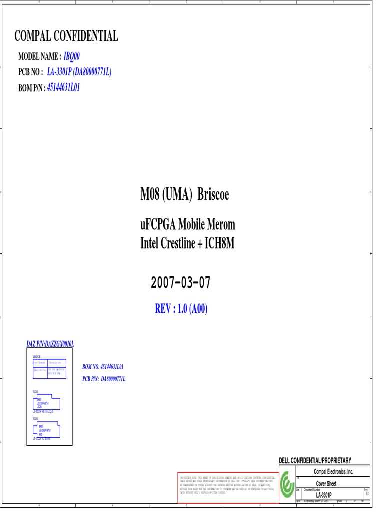 dell latitude d630 schematic diagram