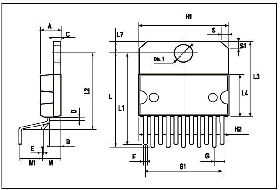 tda2005 schematic diagram