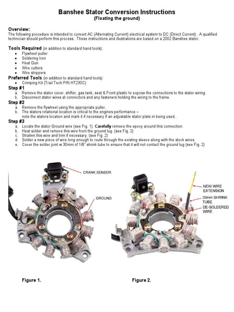 dc stator wiring diagram