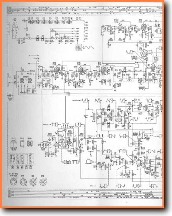 panasonic crt tv schematic diagram