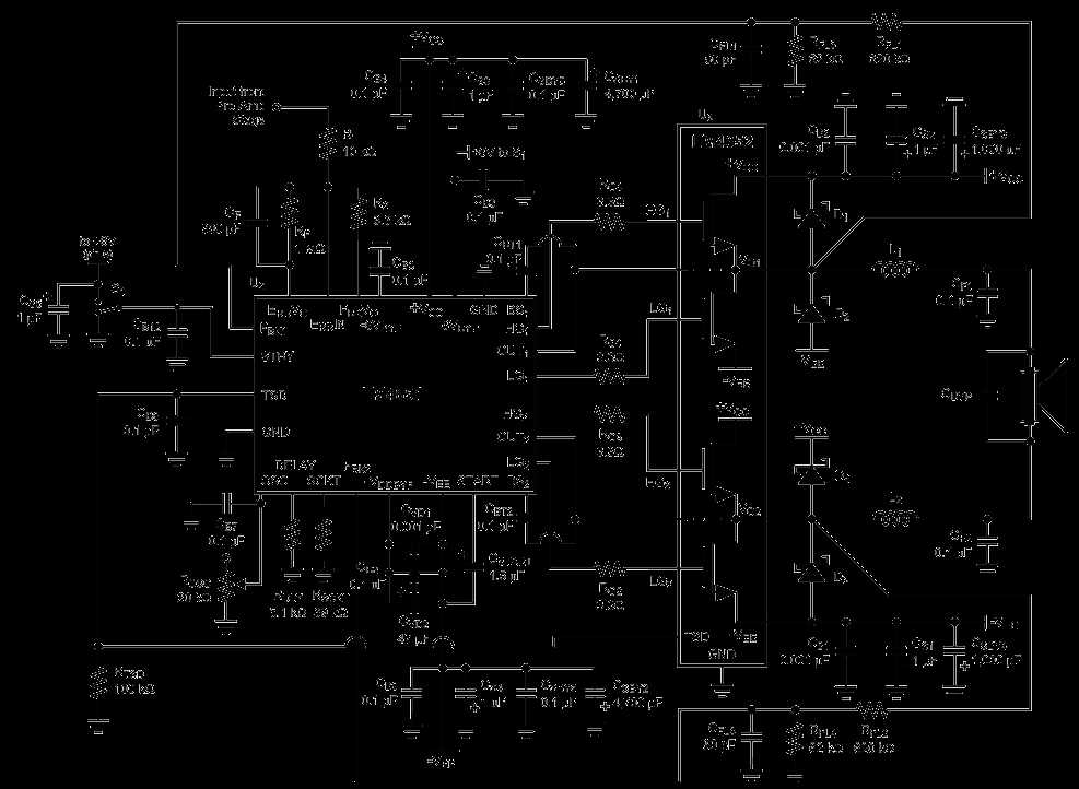 1000w audio amplifier circuit diagram