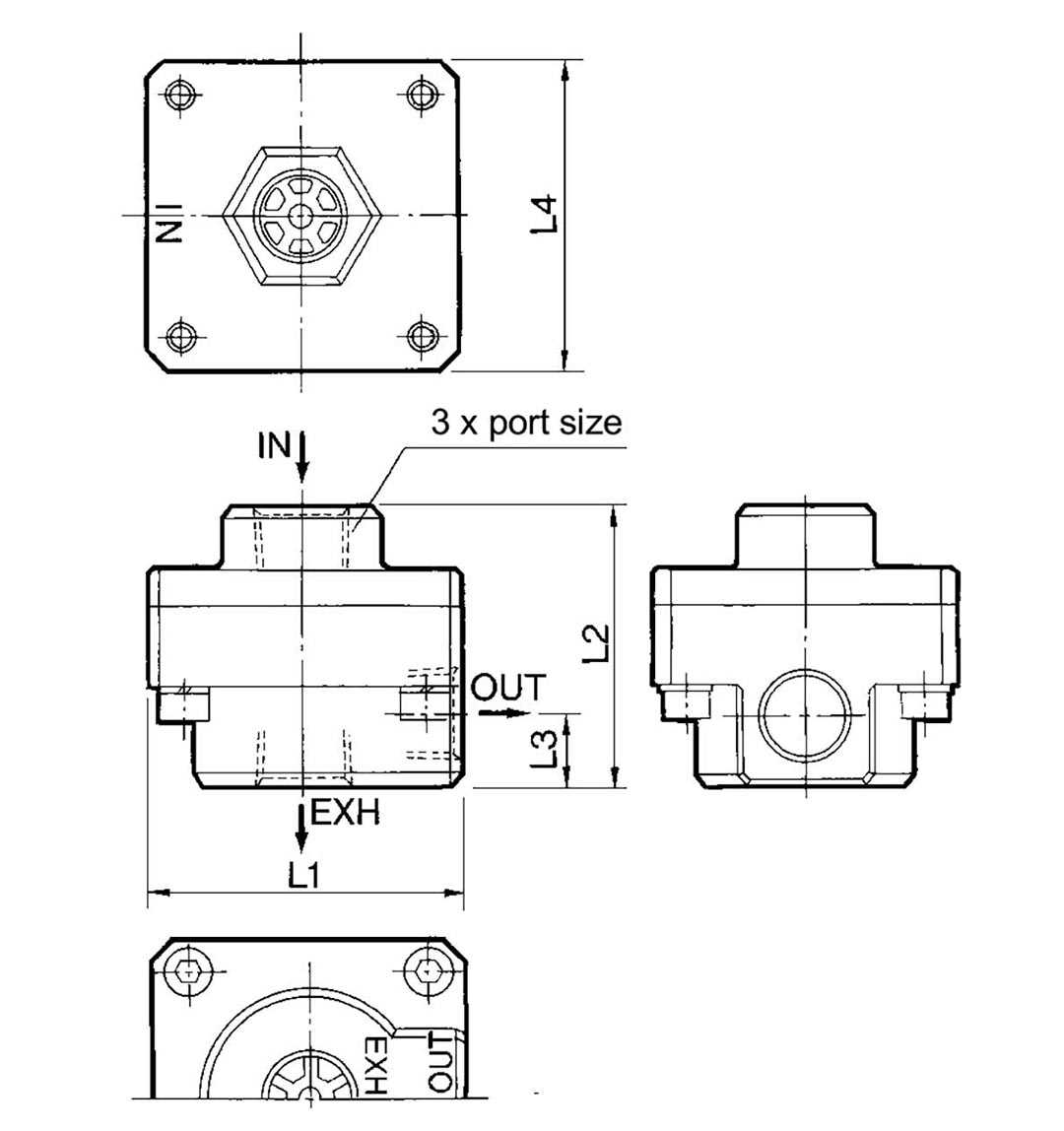 quick exhaust valve circuit diagram