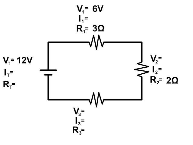 diagram of series circuit