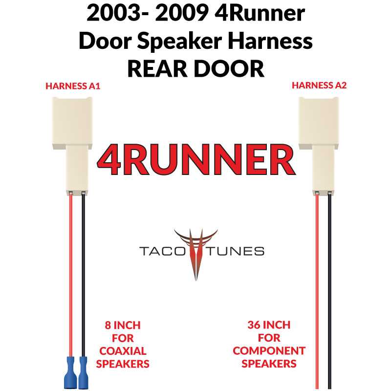 2003 toyota 4runner jbl radio wiring diagram