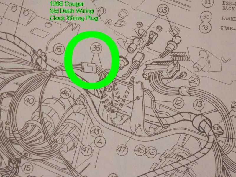 1969 cougar wiring diagram