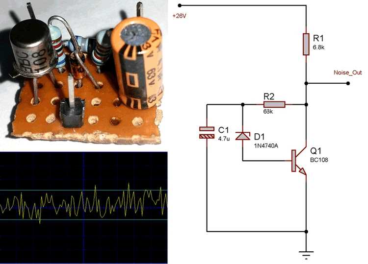 white noise generator circuit diagram