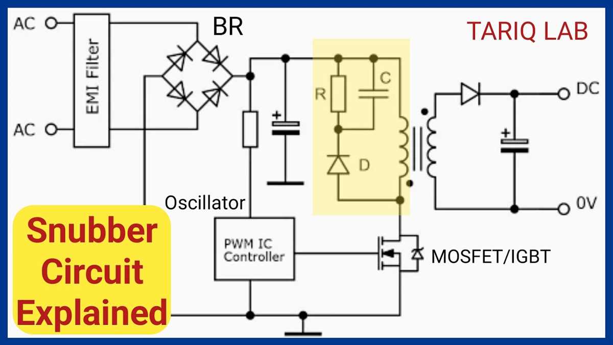 rc snubber circuit diagram rc snubber circuit diagram