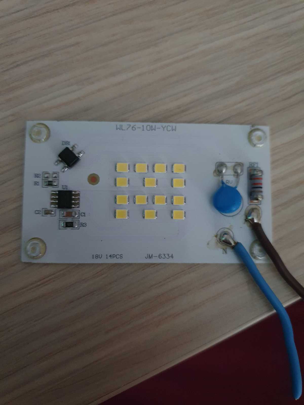 led flood light circuit diagram