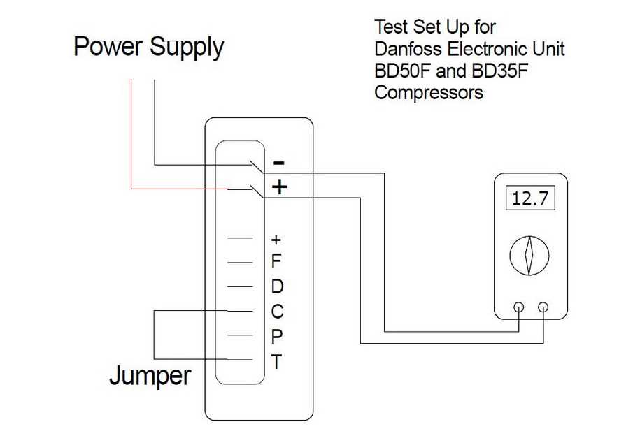 refrigerator compressor wiring diagram