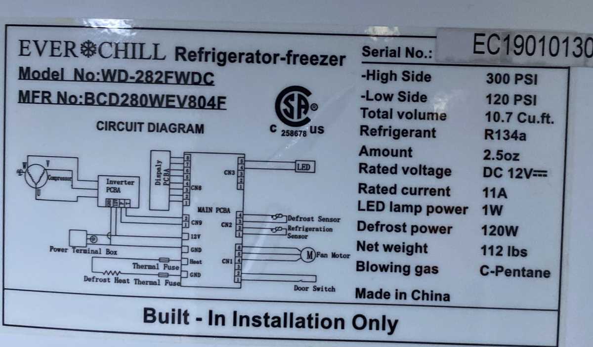 refrigerator relay wiring diagram