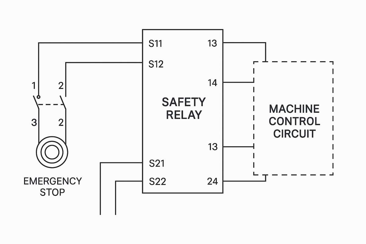 relay diagram circuit