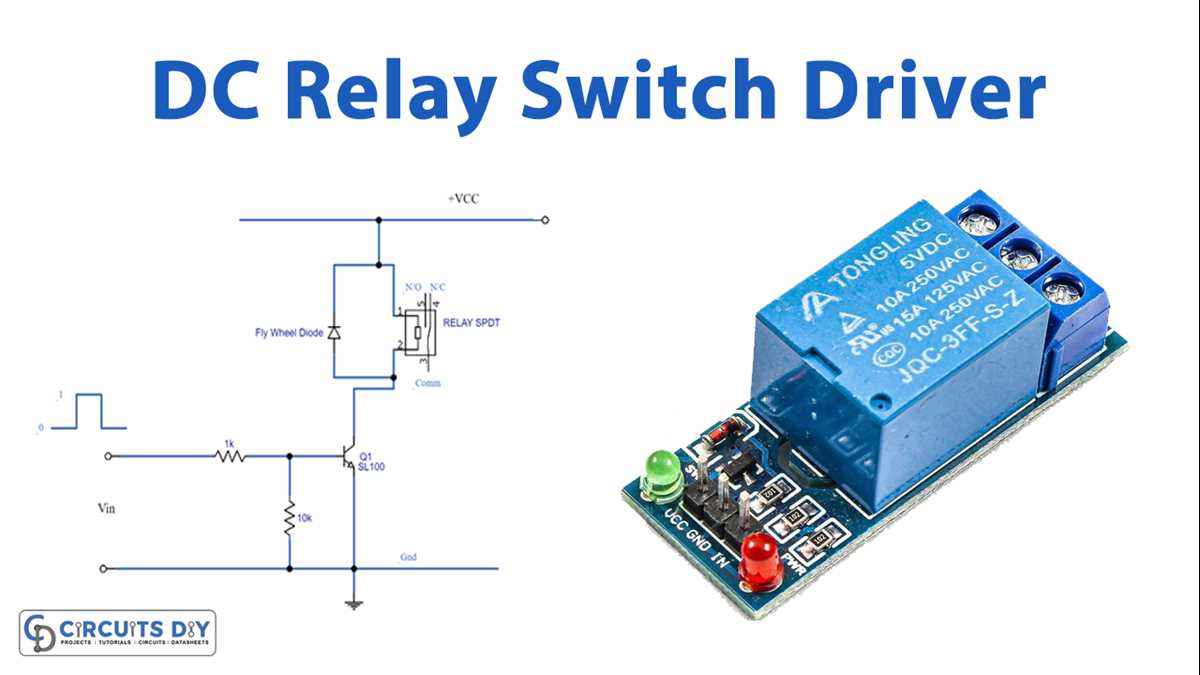 relay in a circuit diagram