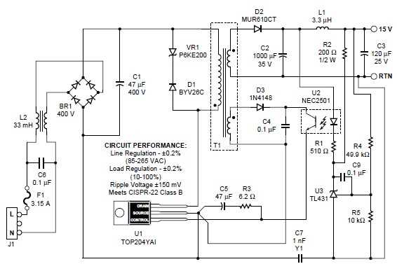 0 15v variable power supply circuit diagram