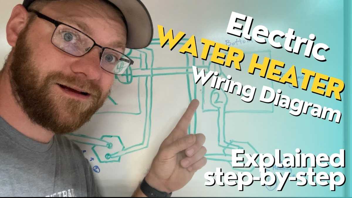 wiring diagram for dual element water heater