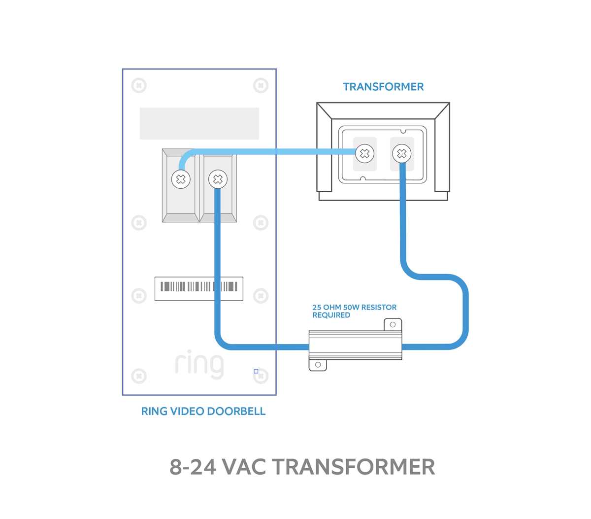 ring doorbell transformer wiring diagram