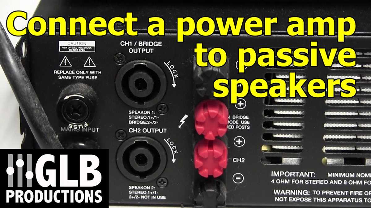 schematic diagrams for connecting the peavey 400 series head