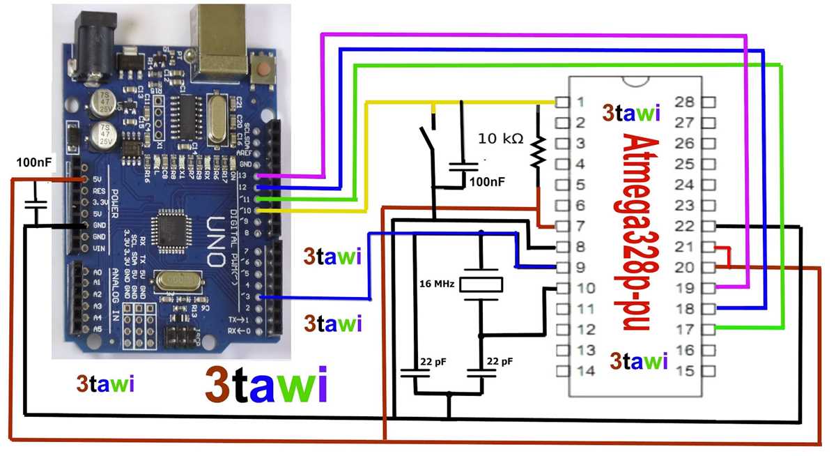 arduino atmega328p circuit diagram arduino atmega328p circuit diagram