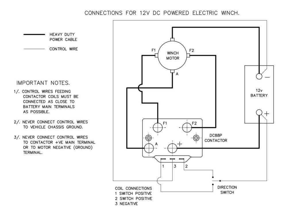 winch relay wiring diagram