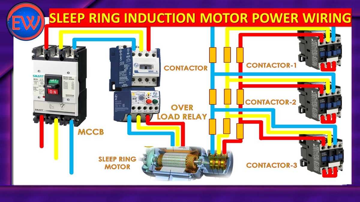 rotor resistance starter control circuit diagram