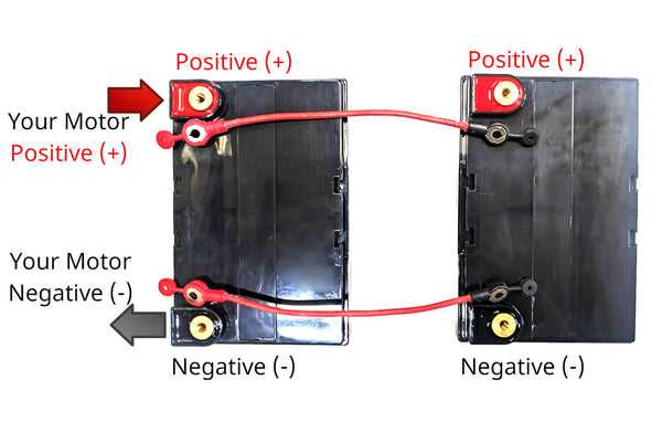 circuit diagram battery positive negative