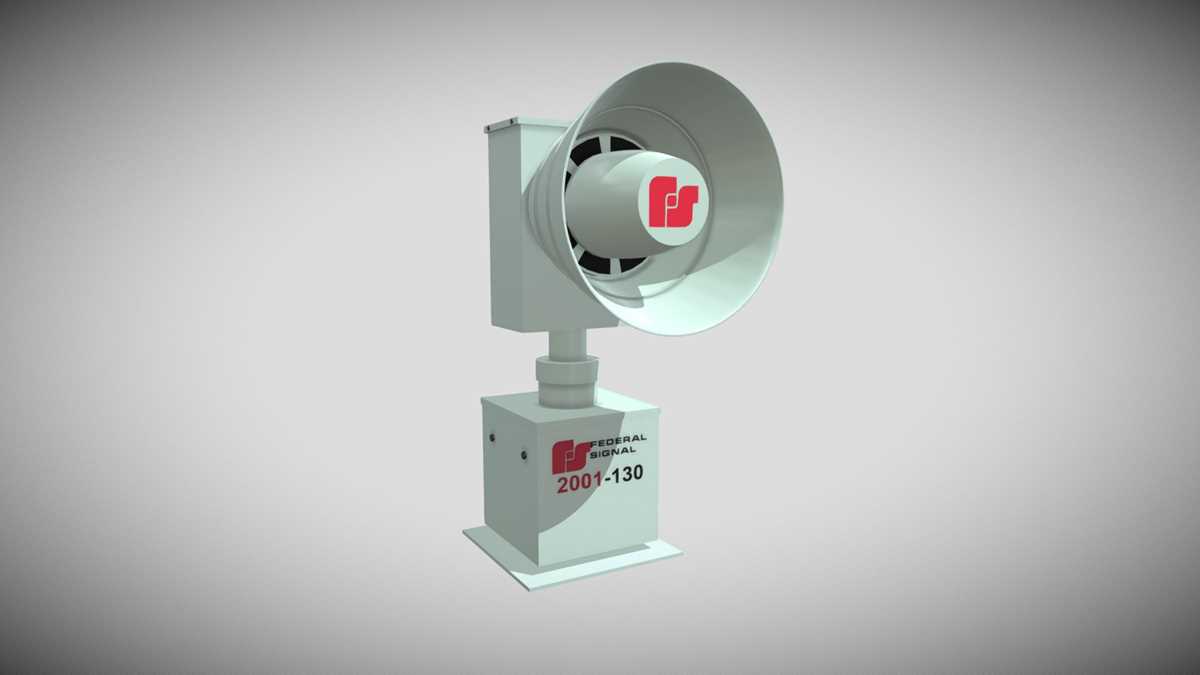 federal signal siren schematic diagram