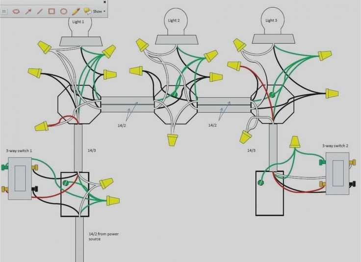 3way switch schematic diagram