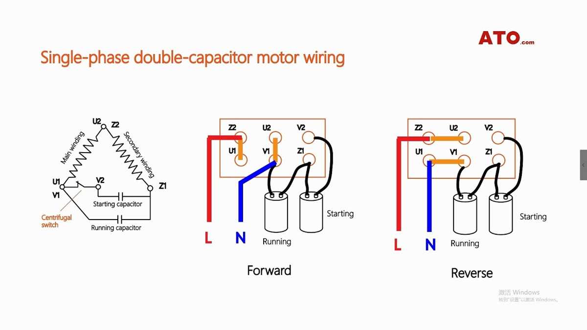 vevor electric motor wiring diagram