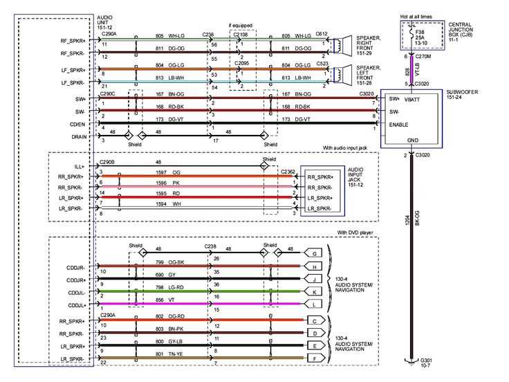 1998 mustang radio wiring diagram