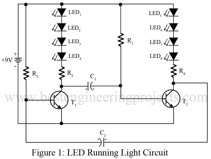 running lights schematic diagram