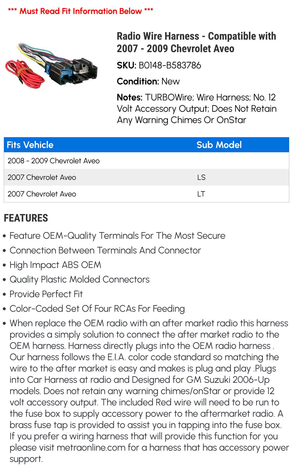 2009 chevy aveo stereo wiring diagram