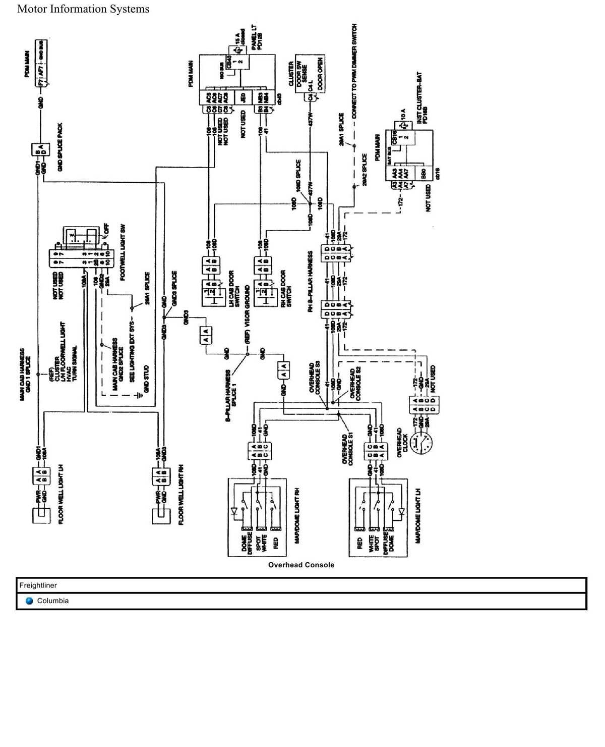 2006 freightliner wiring diagram 2006 freightliner wiring diagram