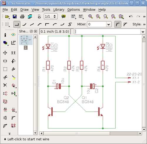 sample schematic diagram circuit