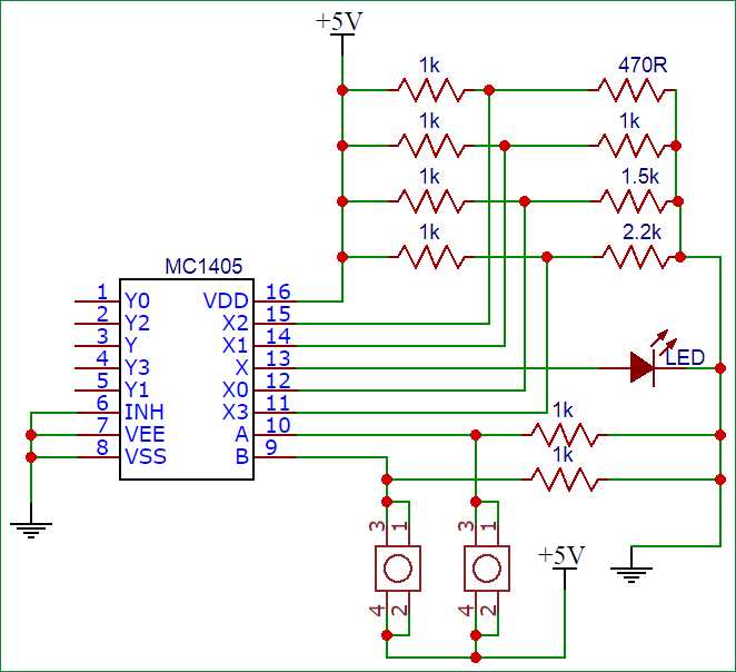schematic diagram for an 8 1 mux