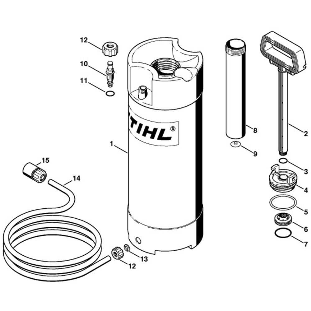 schematic diagram for stihl 420 chop saw